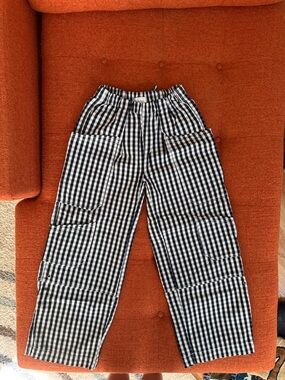 Black & White Gingham Women’s Pants XS Urban Outfitters